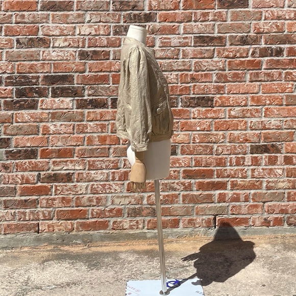 Jolt (Neiman Marcus) khaki/gold juniors vintage jacket / L / Excellent condition - Picture 14 of 17